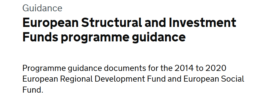 Guidance on Identifying, Managing and Monitoring Conflicts of Interest within ERDF and ESF
